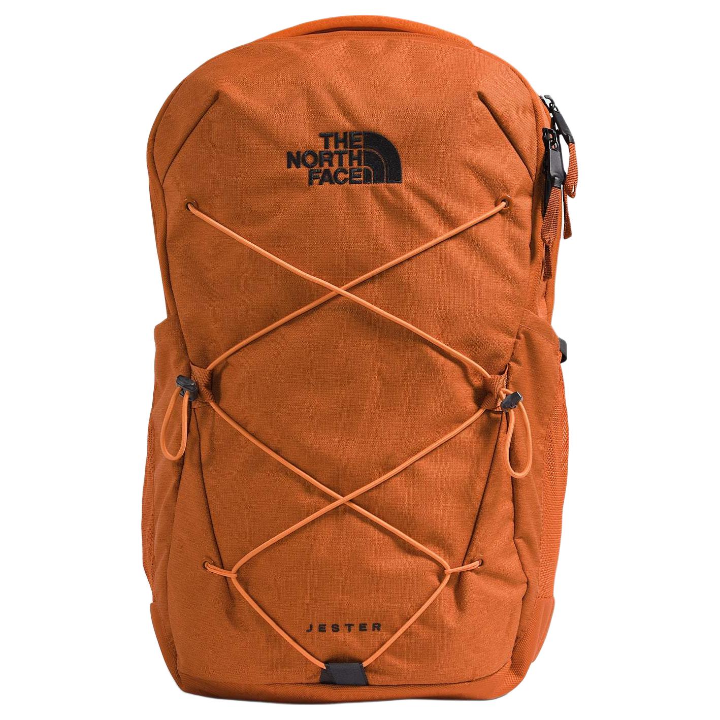 The North Face Jester 28L Logo Travel Sports Outdoor Backpack Unisex Backpack Orange NF0A3VXF-A8I Orange