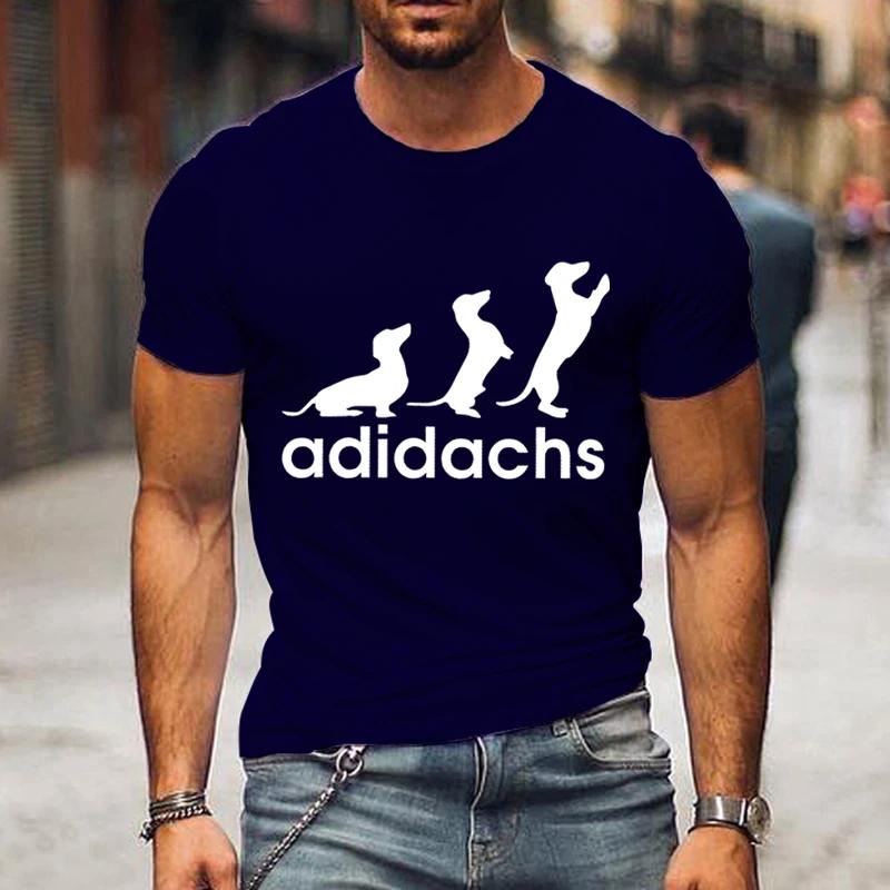 T-shirt Dachshund Dog Lover T Shirt Graphic Shirts Oversized UnisexTshirt Harajuku Fashion Clothes Brand Shirts