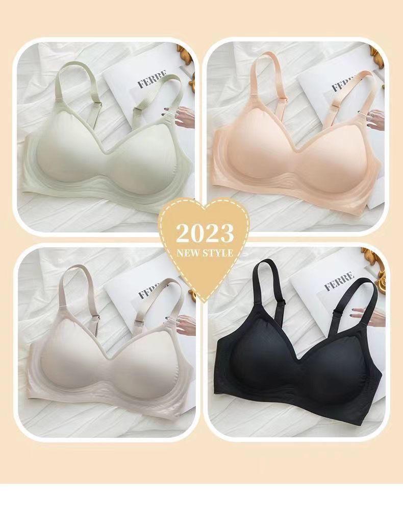 Nahtlose Cartoon-Dessous für Damen: Leichter Sommer-Halt, Ohne Bügel, Bequeme Passform für kleine Oberweiten