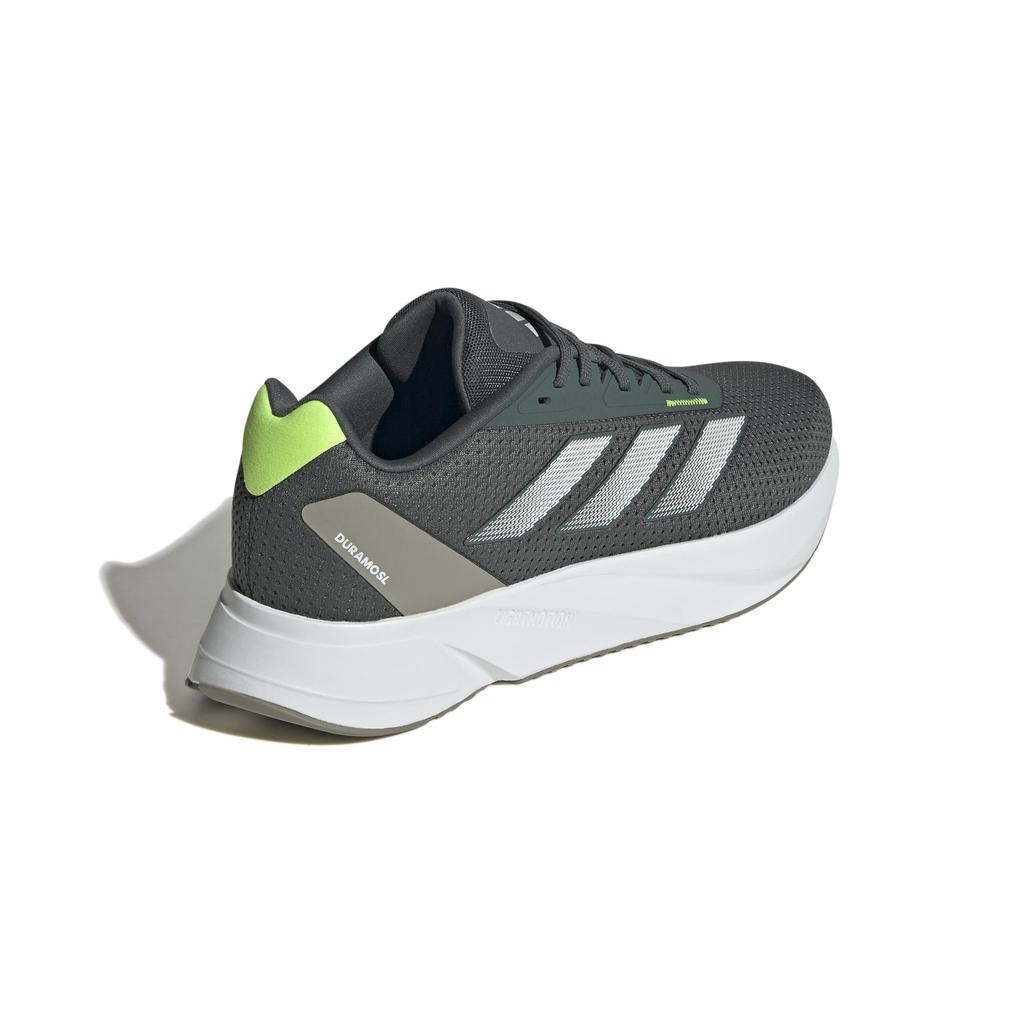 Adidas Duramo SL Running Shoes, Unisex Adult, LZQ32, Legend Ivy/Zero Metallic/Silver Pebble (IF3886), Size 29.5cm