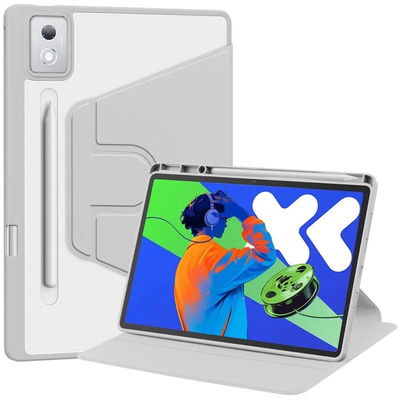 Für Xiaoxin Pad Pro 12 7 Hülle TB375FC Acryl Drehständer Tablet Funda Für Tab P12 12,7 Zoll TB371FC