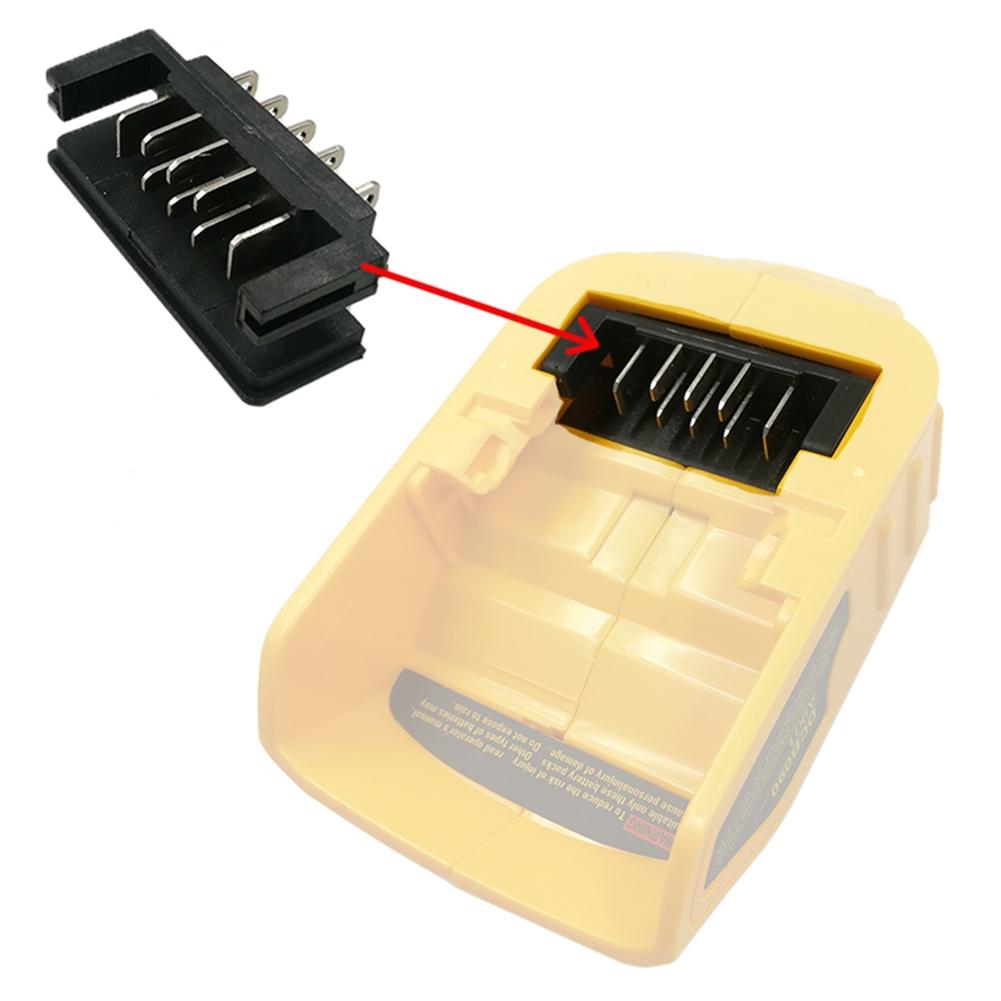 2pcs Connector Terminal Adapter Battery Charger Tool