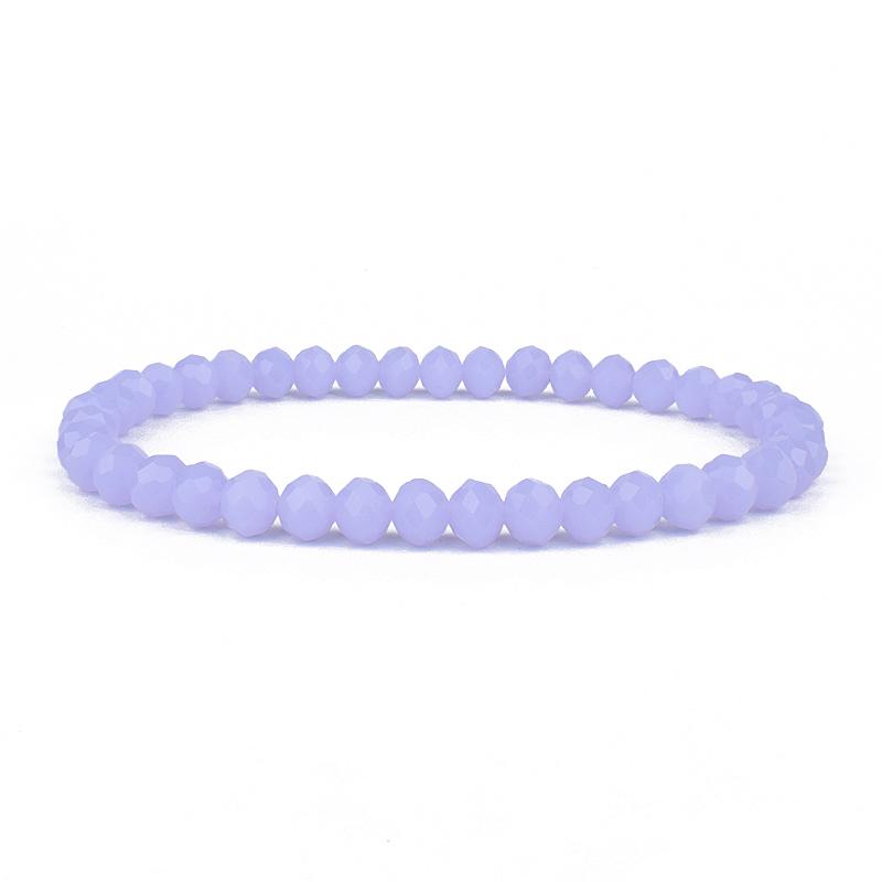 Mini Geslepen Kristal Armband Dames Luxe Kralen Dames Armband Mode 6/8mm 41kleur Kristallen Kralen Armband Vriendschap Sieraden