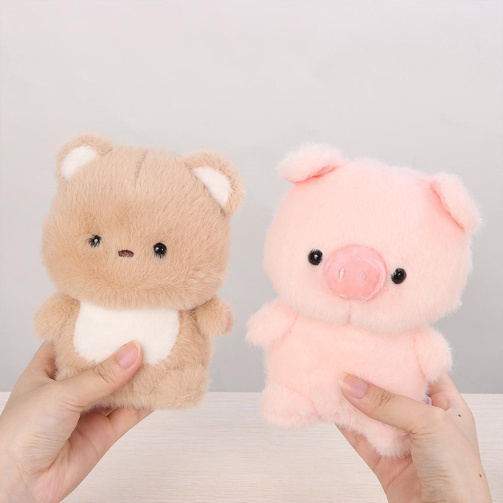 Kawaii 16cm Plush Companion Doll Elephant Plush Stuffed Animal Pillow Super Soft Bear Animal Plush Toy Sleeping Gift