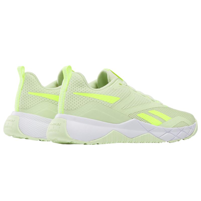 Reebok NFX Low Top Training Shoes Women's Neon Green Sneakers 100201558