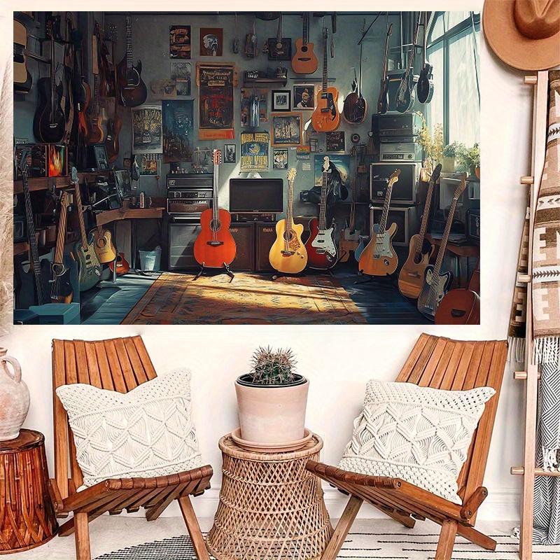 2D-Ebene 1 Stück Gitarrenmusik Banner aufhängen Outdoor-Aktivität