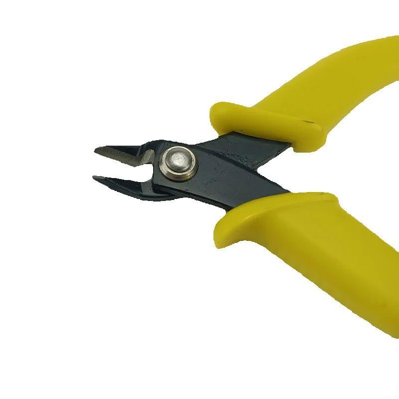 3.5-inch Mini Diagonal Pliers Electronic Pliers Pointed Nose Pliers Insulated Rubber Handle DIY Tool