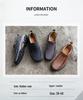 Men's Large Size Casual Leather Driving Shoes for Outdoor and Everyday Wear
