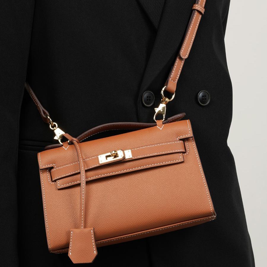 Leather Messenger Women's Bag Shoulder Bag New Versatile Mini Bag