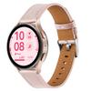 Pro Samsung Galaxy Watch7 44mm/40mm Řemínek k hodinkám 20mm Nastavitelný Řemínek z pravé hovězí kůže