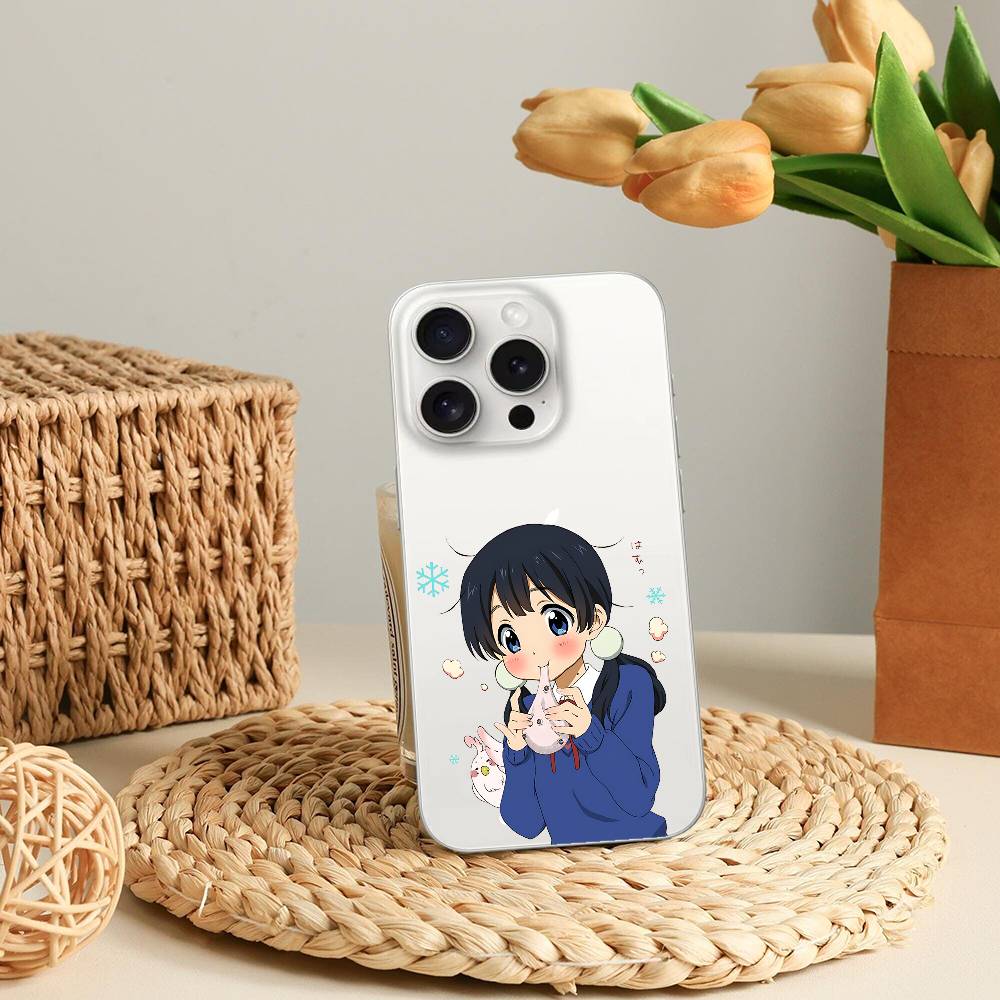 Kitashirakawa Tamako Tamako Market Phone Case For IPhone 17 16 15 13 12 14 Pro Max 7 8 Plus XR XS X Transparent Shockproof Cover