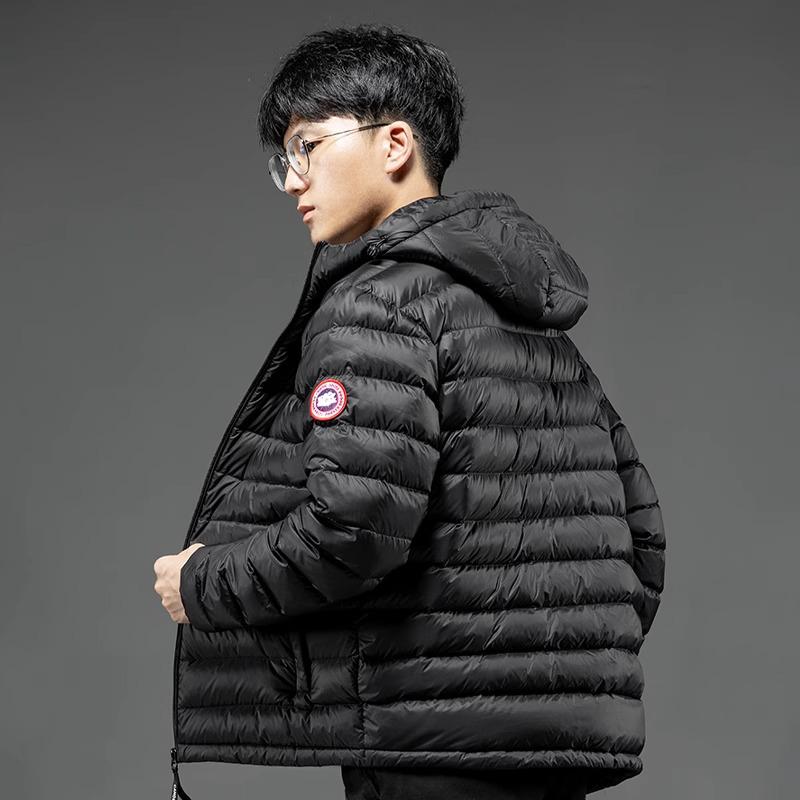 Chaleco Ligero de Plumas Unisex Big Goose Negro - Colección Otoño/Invierno 2025