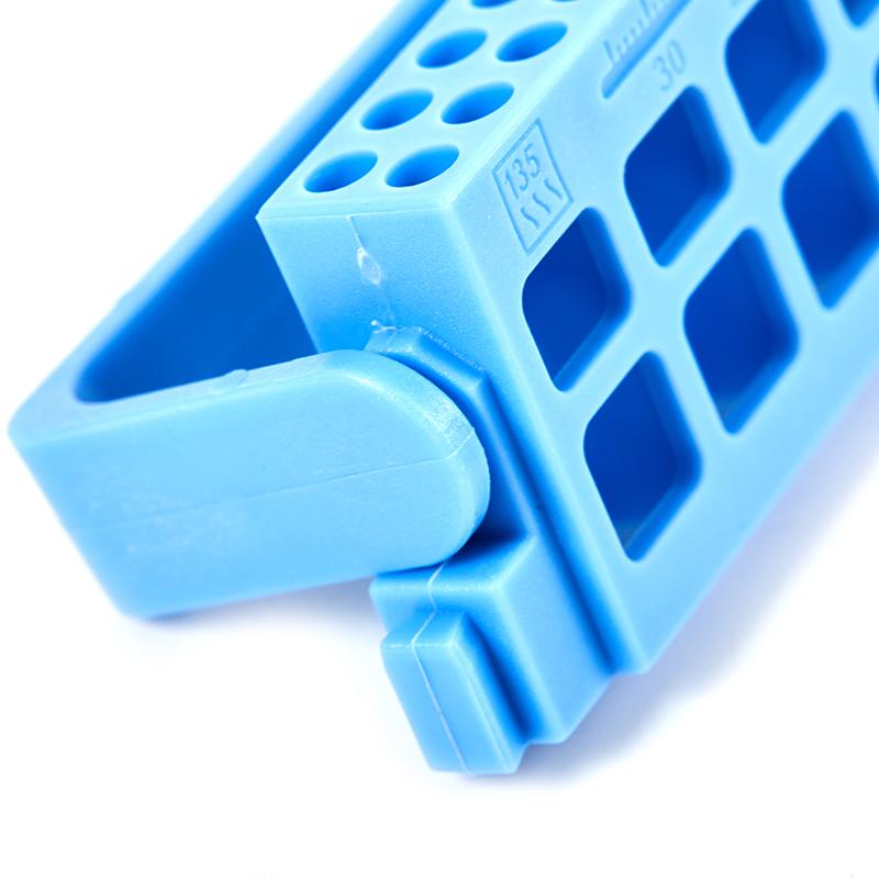 Dental Endo Files Holder 8/16 Holes 3 Colos Endo Stand Endo Tray For Endodontic Files Organizer Endo Box