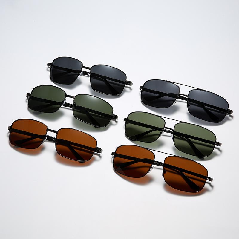 New Polarized Sunglasses Mens/Women Driving Mirror Sun Glasses Metal Frame Goggles UV400 Anti-Glare Sunglasses