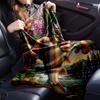 Salmon Amidst Nature Blanket Flannel Blanket for bed, sofa, Camping, Hiking, Picnic Essentials, gift for family Fan gifts