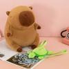 Super Cute Capybara With Turtle Backpack Plush Doll Giant Kawaii Stuffed Animal Doll Children Kids Birthday Gift Toys