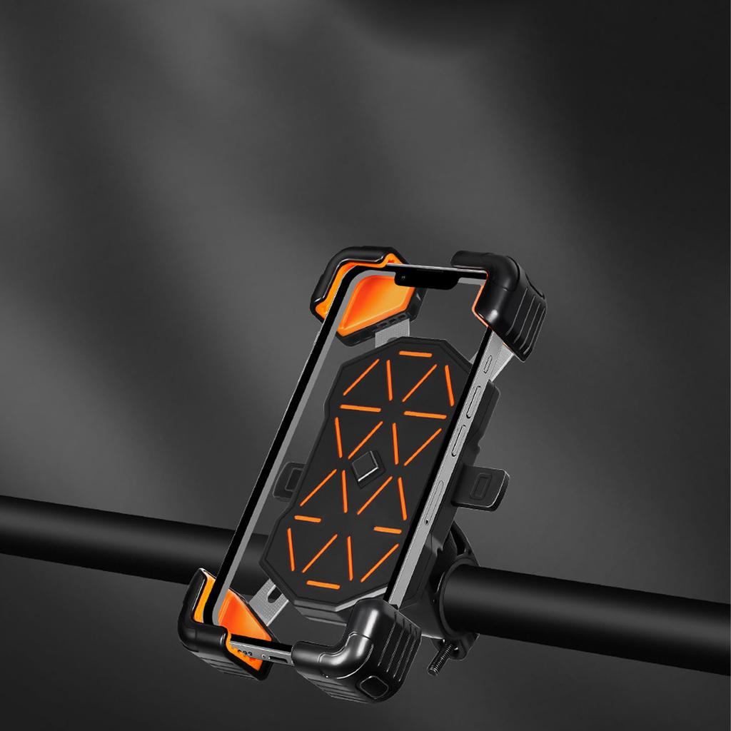 Bike Phone Holder Anti Shake Lightweight Multifunctional Navigation Cell Phone Clamp for s Mountain Bikes