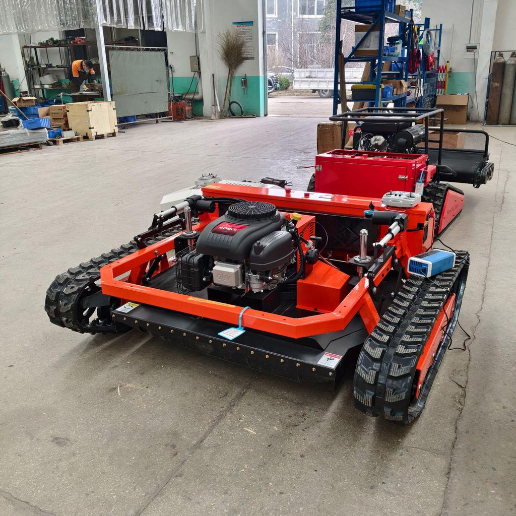 Remote-Controlled Orchard Crawler Lawn Mower & Mulcher