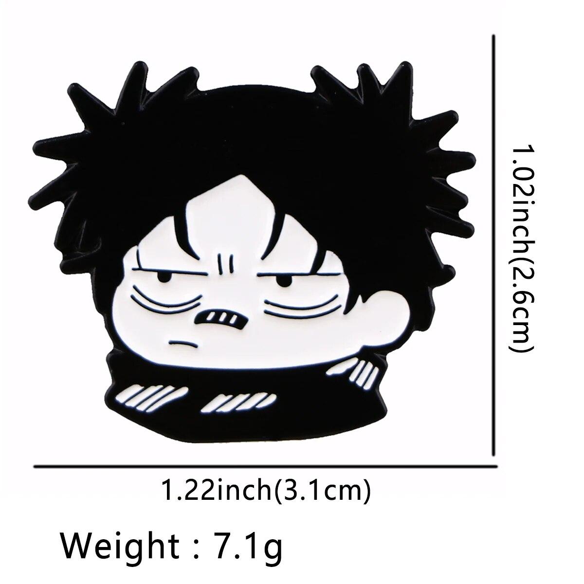 

Булавка, крутая эмалированная булавка в стиле аниме, женская брошь, джинсовые значки, броши для одежды, значки, ювелирные изделия, аксессуары, подарки для фанатов 1