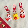 2024 Dragon Year Keychain Cute Cartoon Lucky Dragon Keyring Creative Bag Pendant For Chinese  Year Gifts