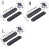 2PCS Comfortable Wheelchair Armrest Pad Leather Sponge Spare Part Arm Rest Pad Cushioning with Screw Wheelchair Accessories