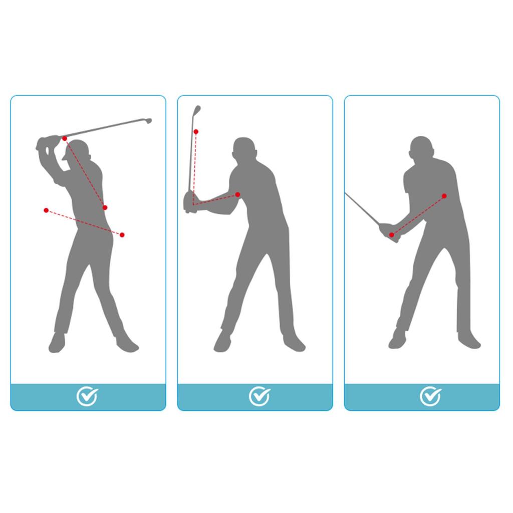 Lightweight Golf Swing Training Aid Practice Rope Trainer Accessories Correct Posture for