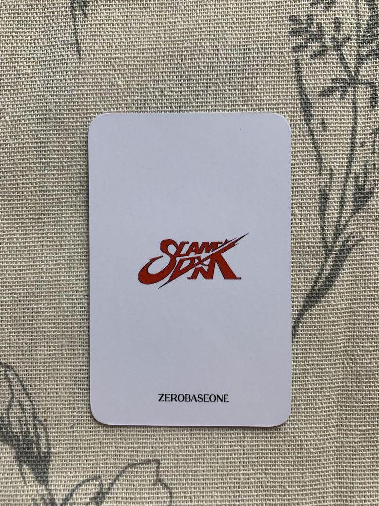 [USED] ZB1 Sanok SLAM DUNK Korean Trading Card Han Yujin