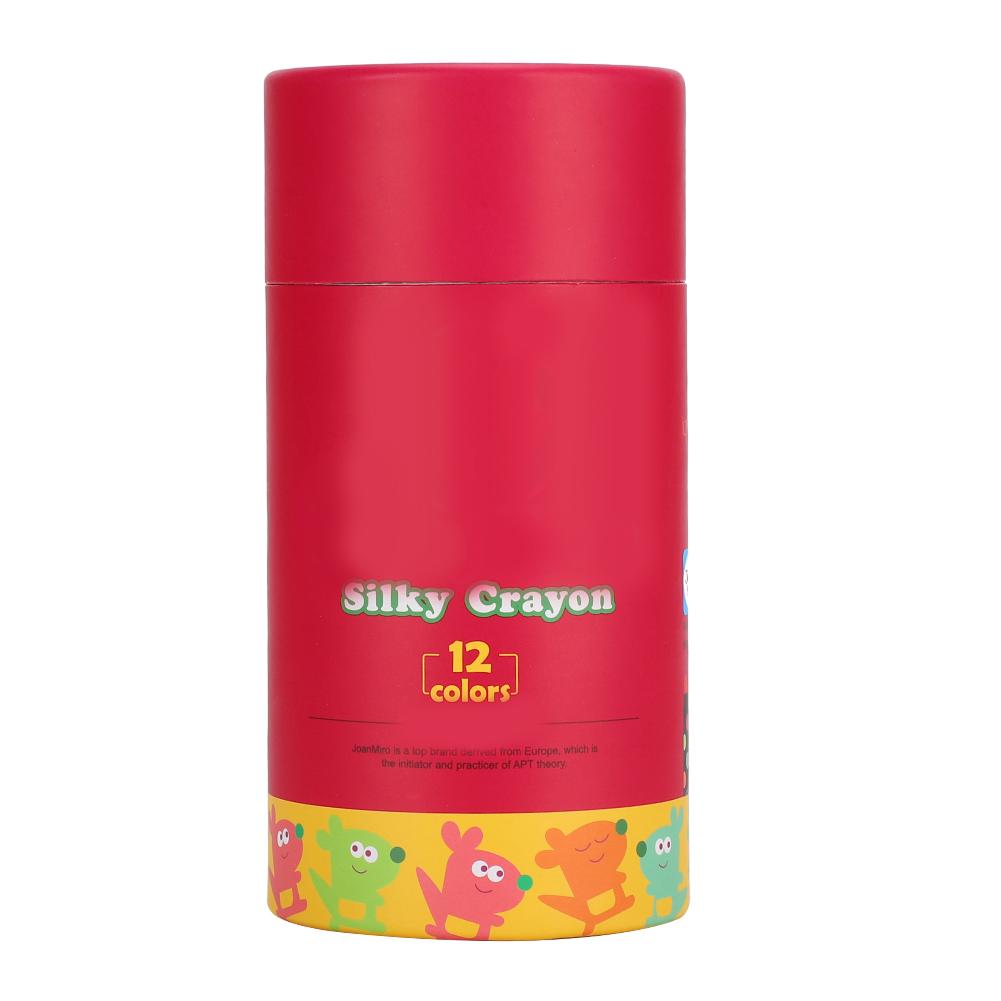 12 Colors Painting Oil Pastel Set Washable Rotating Crayon Painting Stick for Artist Kid School Stationery