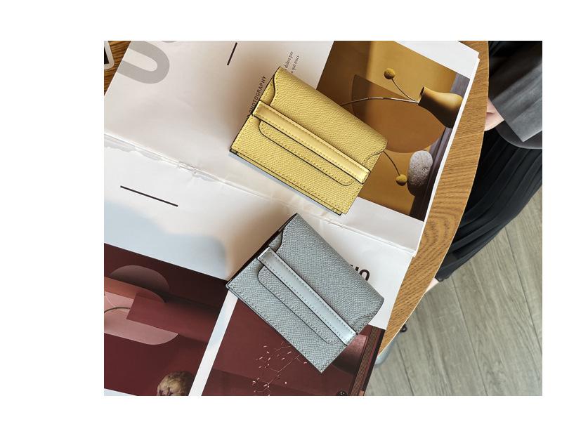 Portofel de damă din piele naturală - Capacitate mare, Sloturi pentru carduri multiple, Culoare solidă, Portofel elegant și compact