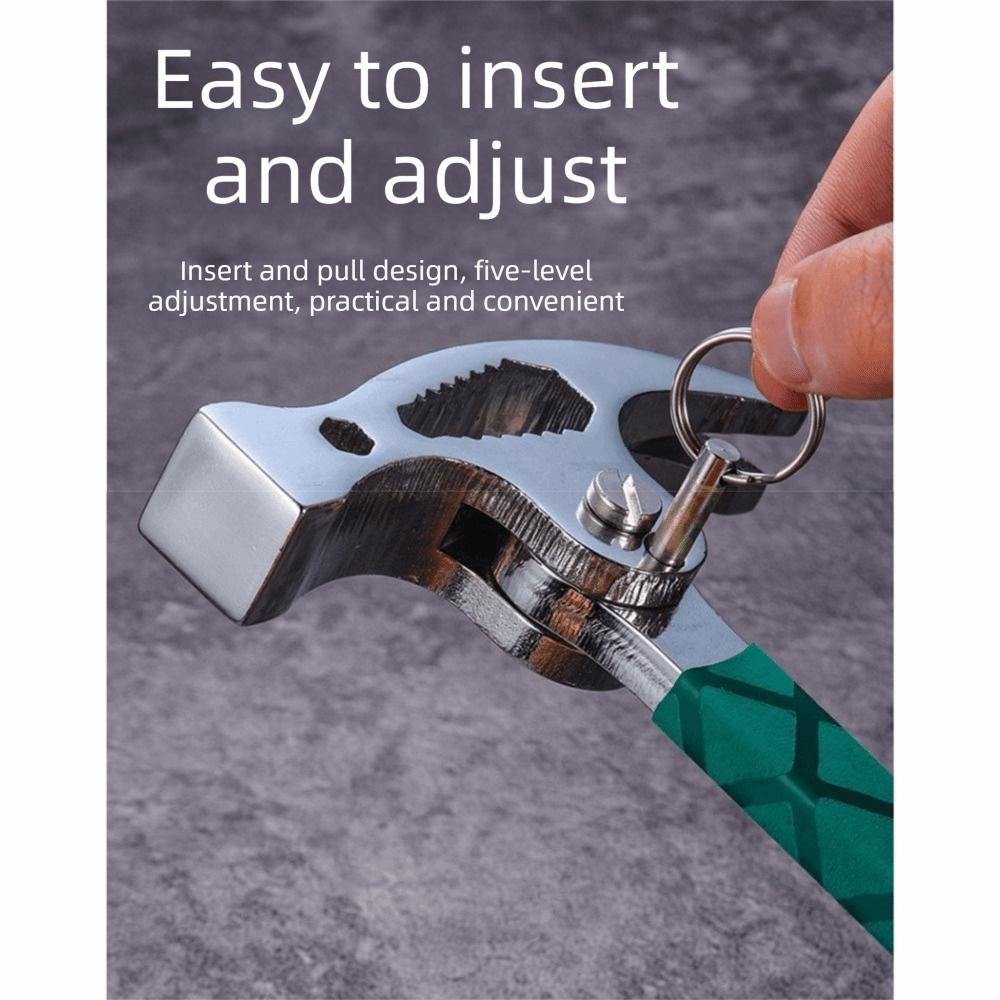 Folding Design Sheep Horn Hammer Sheep Horn Connected Wrench Pry Bar Nail Lifting Pry Bar