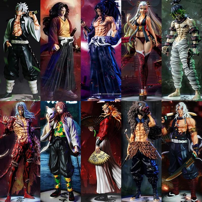 Demon Slayer Douma /Daki Anime Figurka Gyuutarou /Kokushibou akční figurka Kimetsu No Yaiba Tsugikuni Yoriichi Figurka Hračky pro panenky