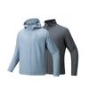 Comfortable Soft Shell Letter Warm Sports Casual Three-In-One Hooded Jacket Men Jackets 952546611-5