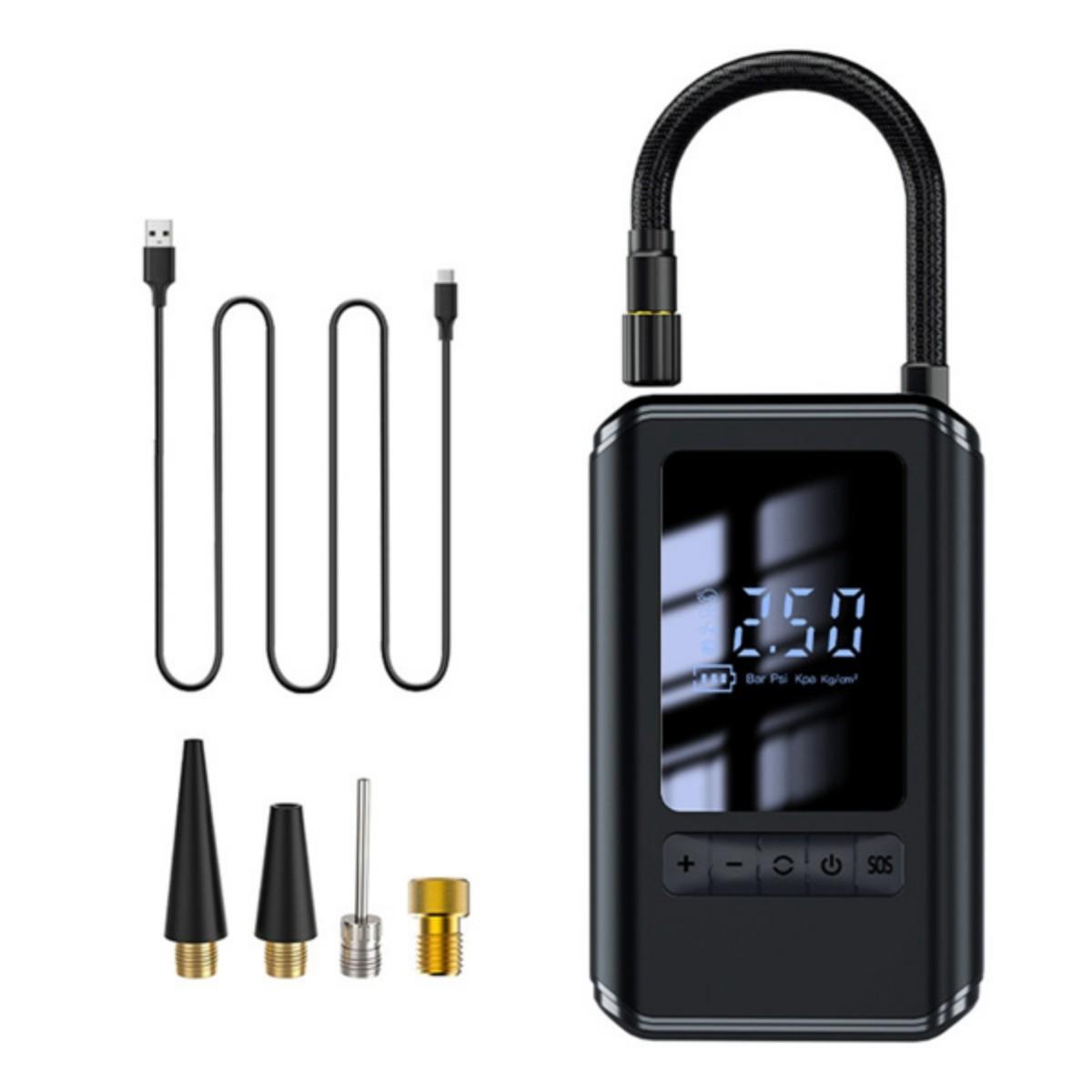 150PSI 4000mAH Inflatable Pump Portable Handheld Wireless Charging Digital Display Car Motorcycle Tire Multifunction