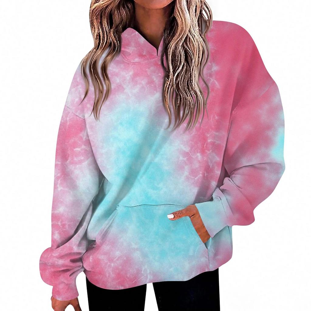 Women's Fashion Daily  Casual V-Neck Long Sleeve Printed Top