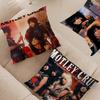 Classic Band M-Motley C-Crue Office Cushion Pillowcase Car Cushion Cover45X45CM Lumbar Pillowcase Sofa Pillowcover