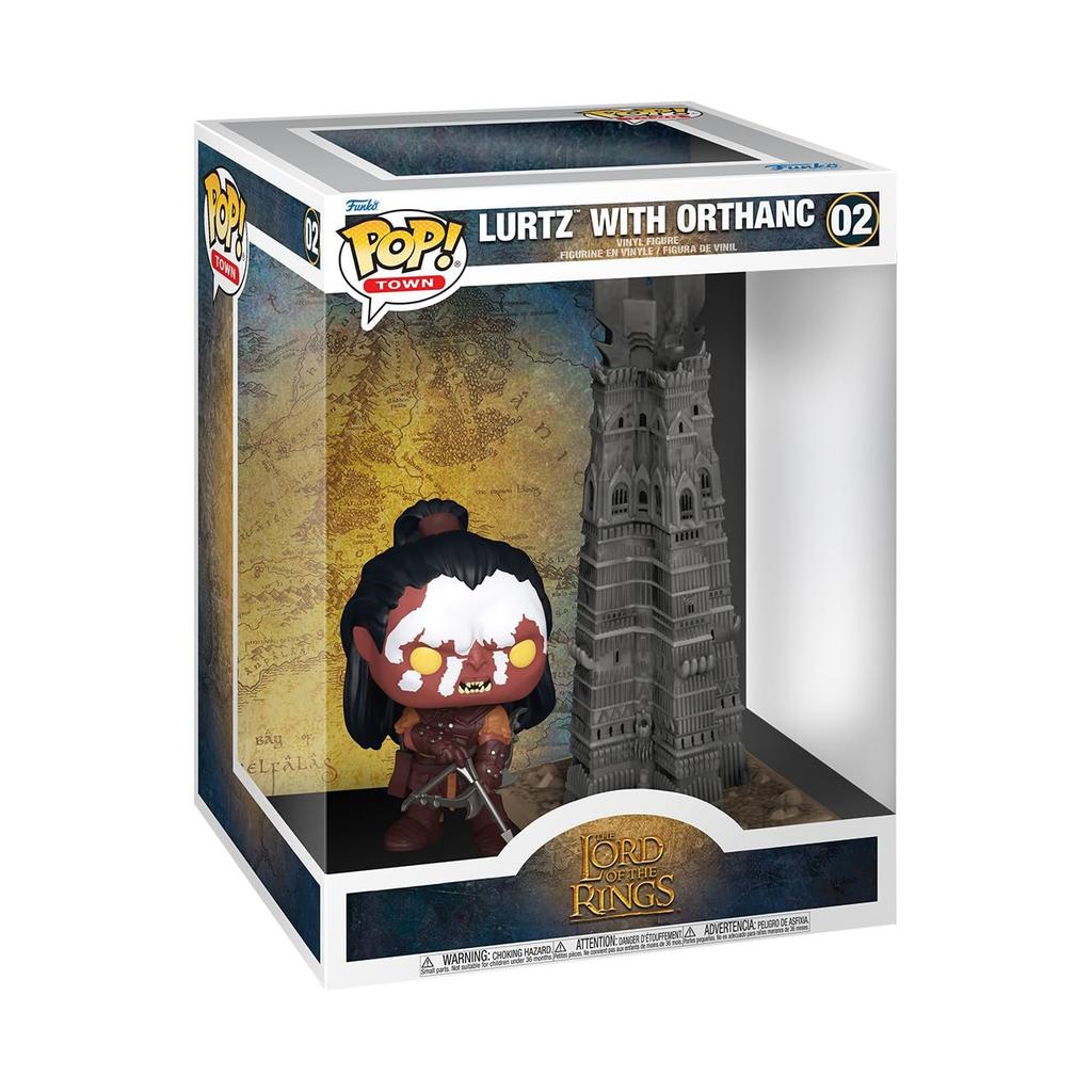 Funko Lord of the Rings Ortan and Lurtz Collectible Vinyl Figures Gift Idea Official Merchandise Toys for Kids Adults TV Fans Collectible Model