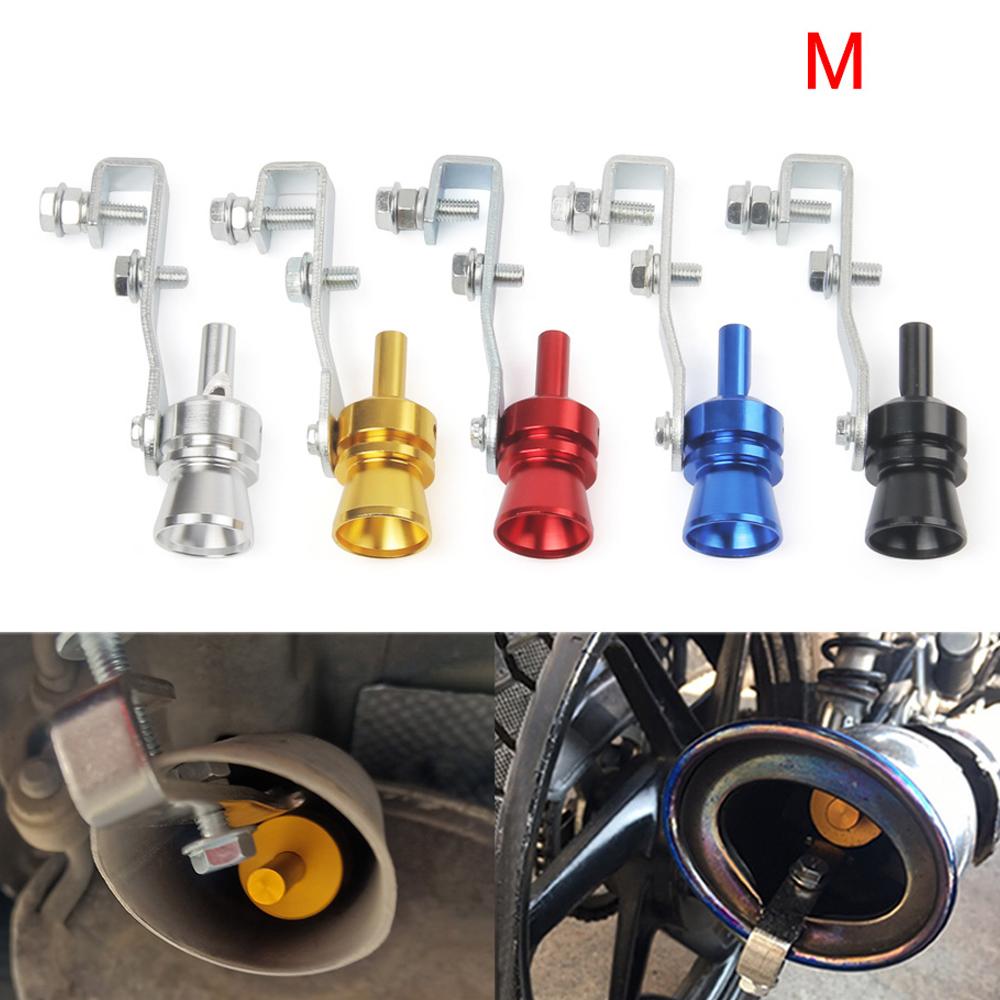 Car Sound Muffler Exhaust Pipe Blow Vale BOV Simulator Whistle Stylish Size MCelsiusXL