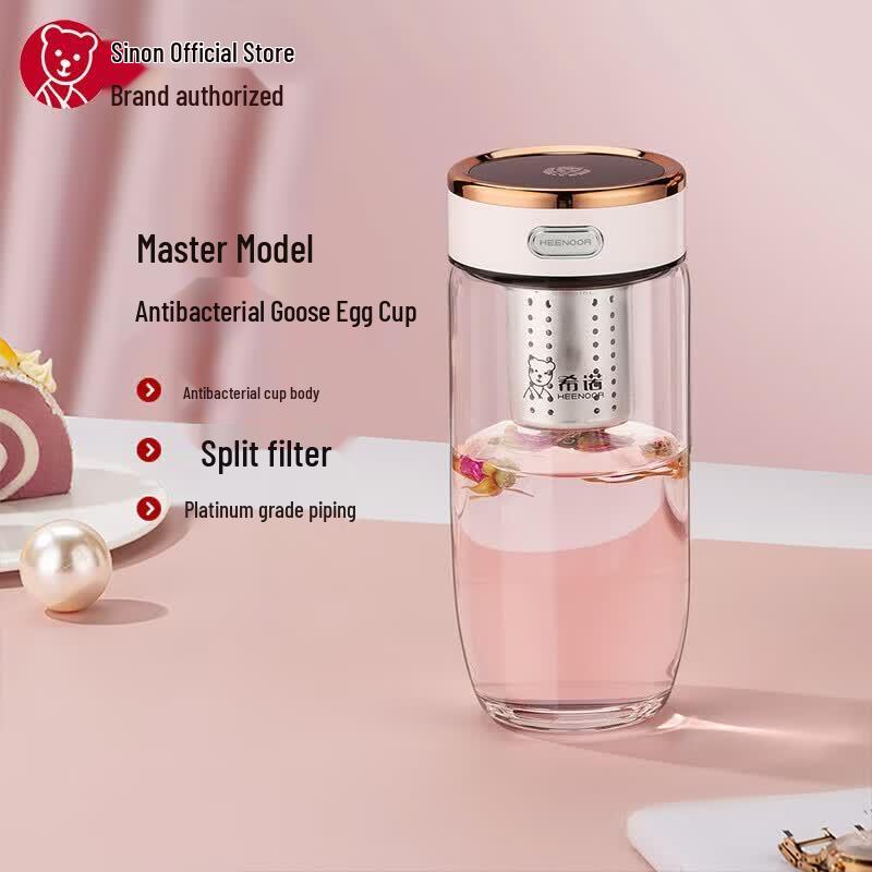 

Heenoor Single-Layer Antibacterial Glass Tea Cup