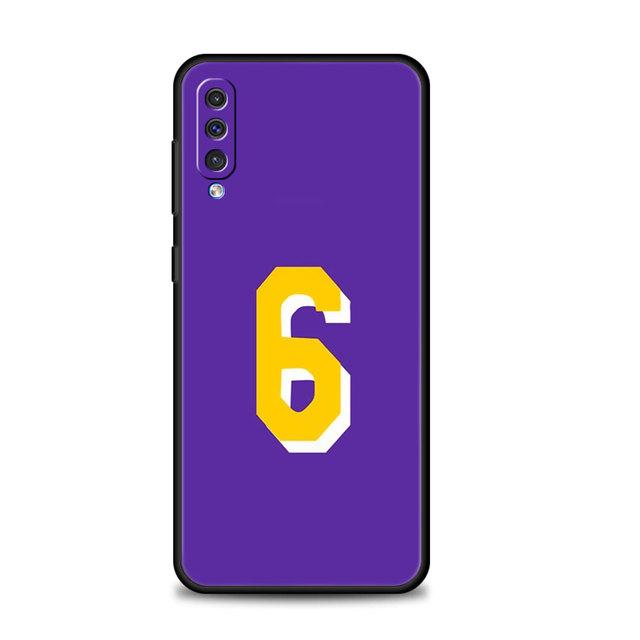 Coque de téléphone portable en silicone, pour Samsung A70 A20s A40 M31 A50 A30 A20e A10 M30s M22 M51 M23, numéro porte-bonheur 23 24