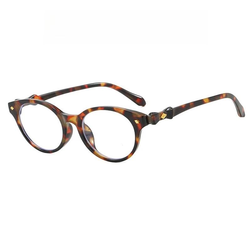 New Design Small Frame Sunglasses for Women Fashion Retro Anti Blue Light Sun Glasses Personalized Oval Frame Eyeglasses