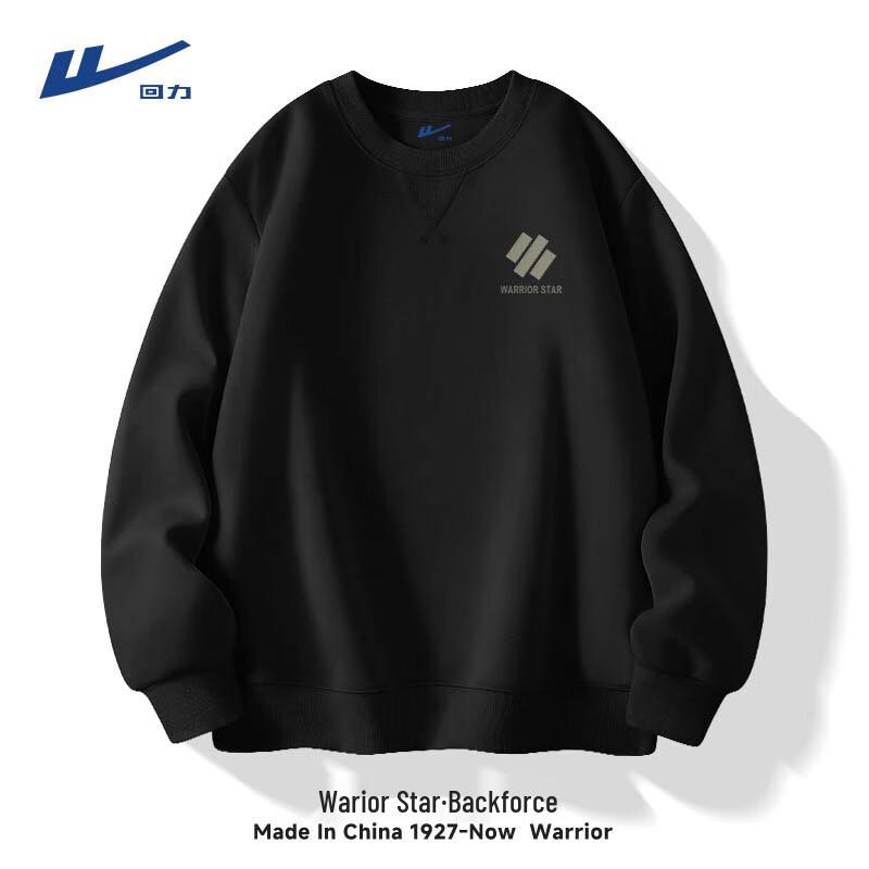 Warrior Men s Casual Crewneck Sweatshirt L