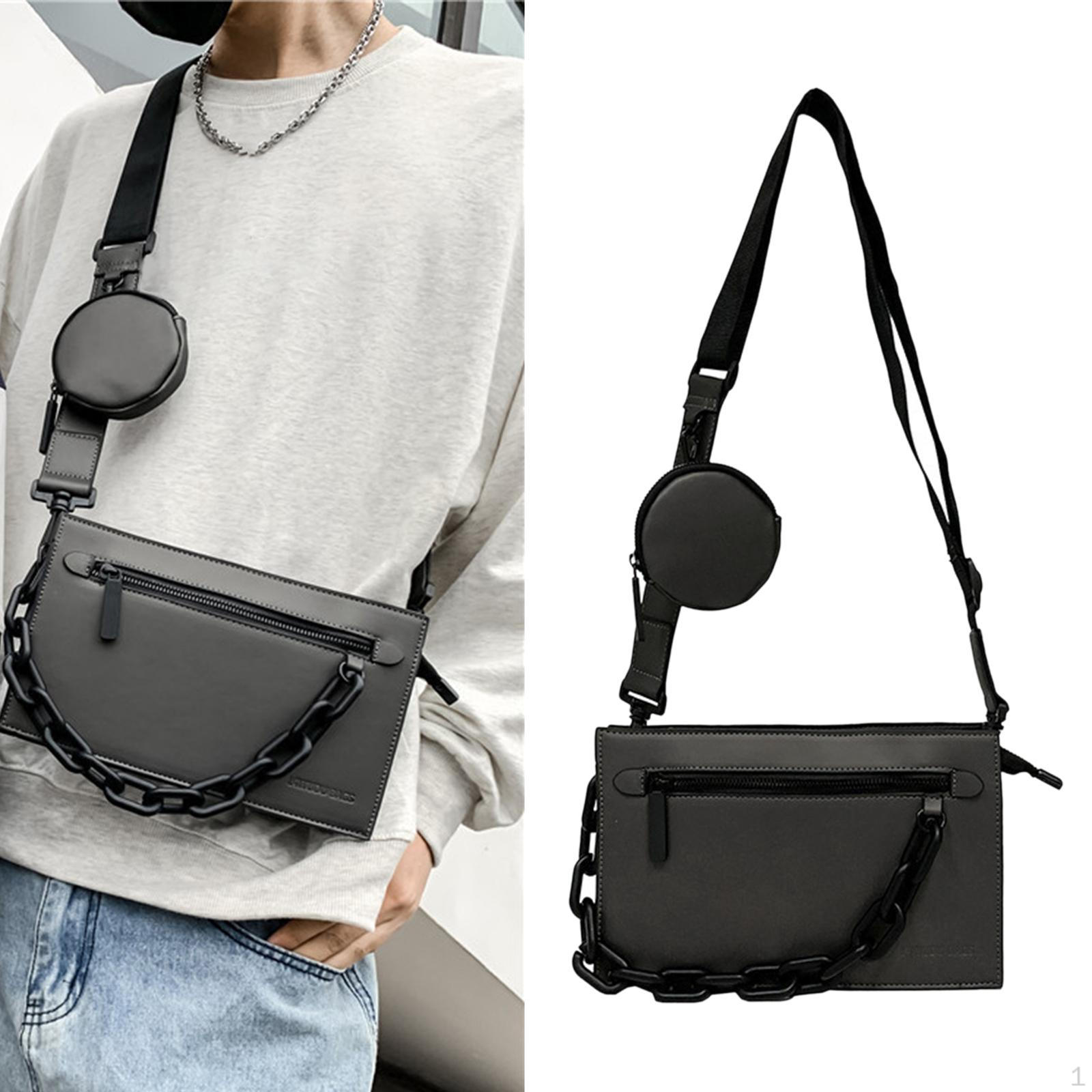 

Сумка через плече для чоловіків - Стильна та функціональна Gray