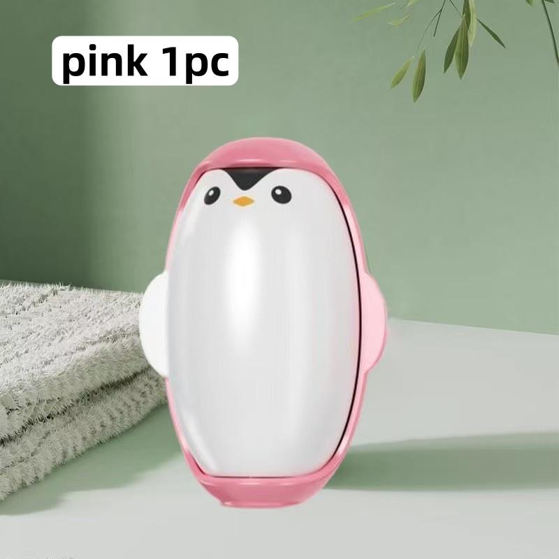 NEW Penguin Hair Remover Washable Household Drum Brush Portable Strong Adhesive Clothing Pet Cat Brush Dust-proof Brush Clean