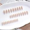 30 pezzi di unghie finte a mandorla, unghie finte francesi, unghie finte acriliche, colla per unghie artificiali per donne e ragazze
