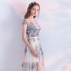 Evening Dress New Fashion Small Dress Slim Dress Long Short Slim Dress Bridesmaid Dress