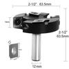 4-Flute Bit Router Bit Customizable Shank Size Essential Woodworking Tool Versatile Cutting Tool Crafting Tasks