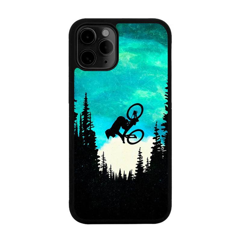 Mountain Bike MTB Phone Case For Iphone 13 12 Mini 11 Pro Max 7 8 Plus X Xs Max XR PC Hard Silicone Cover Shell