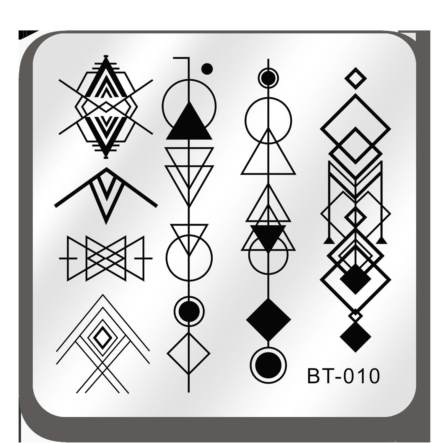 

1 шт. шаблоны для дизайна ногтей, штамповочная пластина, дизайн, цветок, бабочка, стекло, температура, кружевные штампы, шаблоны, пластины, декор для изображения 6*6cm