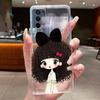Casing For OPPO A74 5G CPH2197 Phone Case Luxury Dragon Cute Cool Boys Girls Pattern Soft silicone Back Cover Transparent Shell