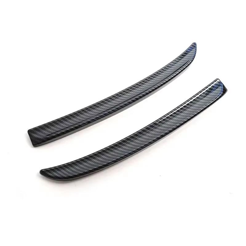 2 Stück Hinterer Flügelverkleidung Spoiler Verlängerung Lippe Finnen Auto Zubehör Für Mini Für Cooper F56 F55 2014+ S /JCW Spoiler